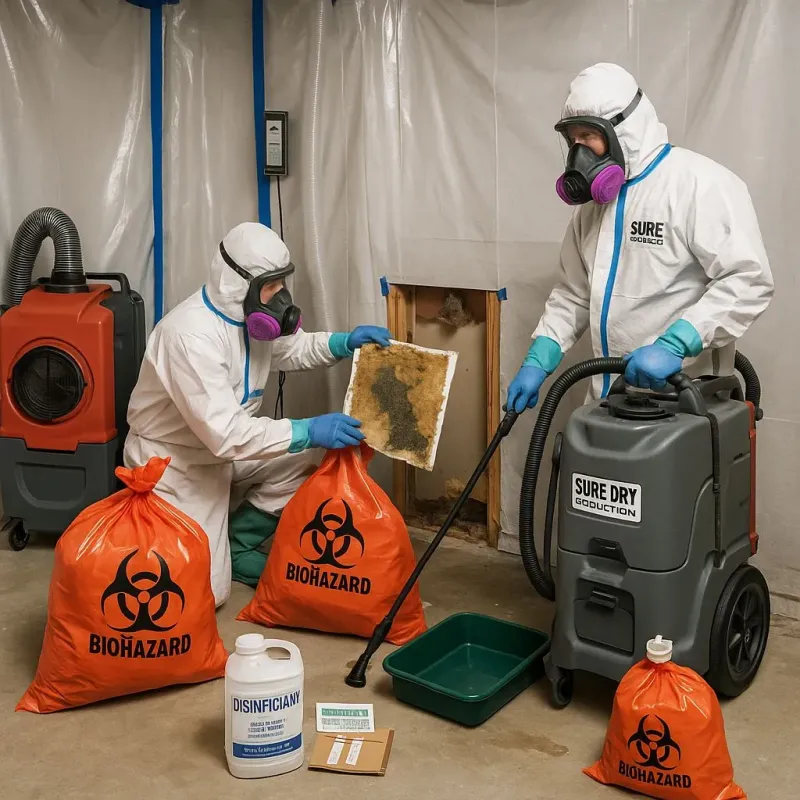 Contaminated Water Handling Protocols process in McConnelsville, OH