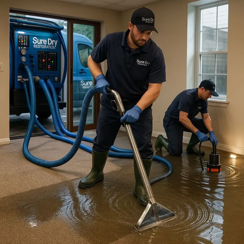 Water Extraction and Removal process in McConnelsville, OH